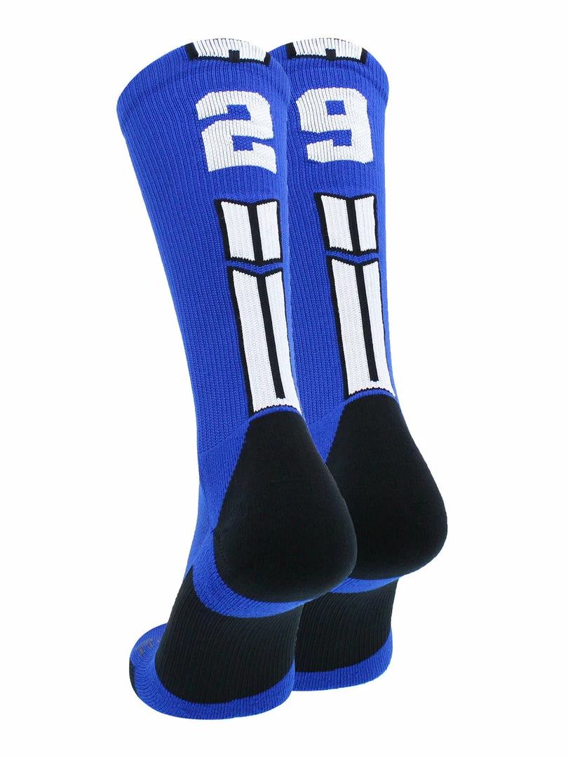 Flash Sale ๐ MadSportsStuff Volleyball ๐งฆ Socks Royal Player ID Custom Number Crew ๐งฆ Socks For ๐ Basketball Lacrosse Volleyball Boys And ๐ง Girls โจ 100 MadSportsStuff Volleyball Socks Royal Player ID Custom Number Crew Socks For Basketball Lacrosse Volleyball Boys And Girls