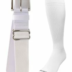 MadSportsStuff Pro Line Softball Socks And Belt Combo Youth And Adult