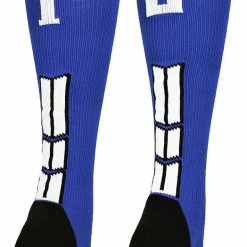 Wholesale ๐ MadSportsStuff โพ Baseball ๐งฆ Socks Royal Player ID Custom Number Over The Calf ๐งฆ Socks For ๐ฅ Softball โพ Baseball Football Boys And ๐ง Girls ๐ 172 MadSportsStuff Baseball Socks Royal Player ID Custom Number Over The Calf Socks For Softball Baseball Football Boys And Girls