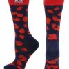 TCK Fresno State Bulldogs Socks Womens Savage Crew Socks All Schools