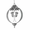 MadSportsStuff Christmas Lacrosse Ornament With Lacrosse Sticks Ornaments