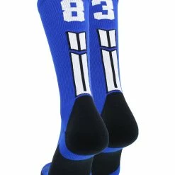 Budget ๐คฉ MadSportsStuff Volleyball ๐งฆ Socks Royal Player ID Custom Number Crew ๐งฆ Socks For ๐ Basketball Lacrosse Volleyball Boys And ๐ง Girls ๐ 150 MadSportsStuff Volleyball Socks Royal Player ID Custom Number Crew Socks For Basketball Lacrosse Volleyball Boys And Girls