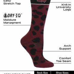 Buy ๐ฅ TCK All Schools Missouri State Bears ๐งฆ Socks ๐ฉ Womens Savage Crew ๐งฆ Socks ๐ 7 TCK All Schools Missouri State Bears Socks Womens Savage Crew Socks