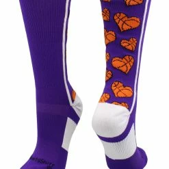 Best Pirce ๐ฅฐ MadSportsStuff Crazy Love ๐ Basketball Hearts Crew ๐งฆ Socks ๐ Basketball ๐งฆ Socks โญ 17 MadSportsStuff Crazy Love Basketball Hearts Crew Socks Basketball Socks
