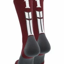 Cheap ๐ MadSportsStuff Maroon Player ID Custom Number Crew ๐งฆ Socks For ๐ Basketball Lacrosse Volleyball Boys And ๐ง Girls Volleyball ๐งฆ Socks ๐ฅ 171 MadSportsStuff Maroon Player ID Custom Number Crew Socks For Basketball Lacrosse Volleyball Boys And Girls Volleyball Socks