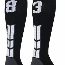 Outlet โ MadSportsStuff ๐ฅ Softball ๐งฆ Socks Black Player ID Custom Number Over The Calf ๐งฆ Socks For ๐ฅ Softball โพ Baseball Football Boys And ๐ง Girls ๐ 152 MadSportsStuff Softball Socks Black Player ID Custom Number Over The Calf Socks For Softball Baseball Football Boys And Girls