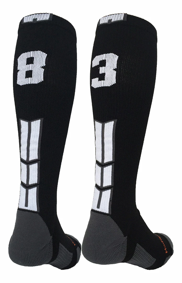 Outlet โ MadSportsStuff ๐ฅ Softball ๐งฆ Socks Black Player ID Custom Number Over The Calf ๐งฆ Socks For ๐ฅ Softball โพ Baseball Football Boys And ๐ง Girls ๐ 47 MadSportsStuff Softball Socks Black Player ID Custom Number Over The Calf Socks For Softball Baseball Football Boys And Girls