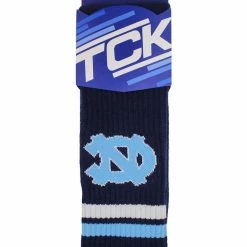 TCK All Schools North Carolina Tar Heels Socks Throwback Tube