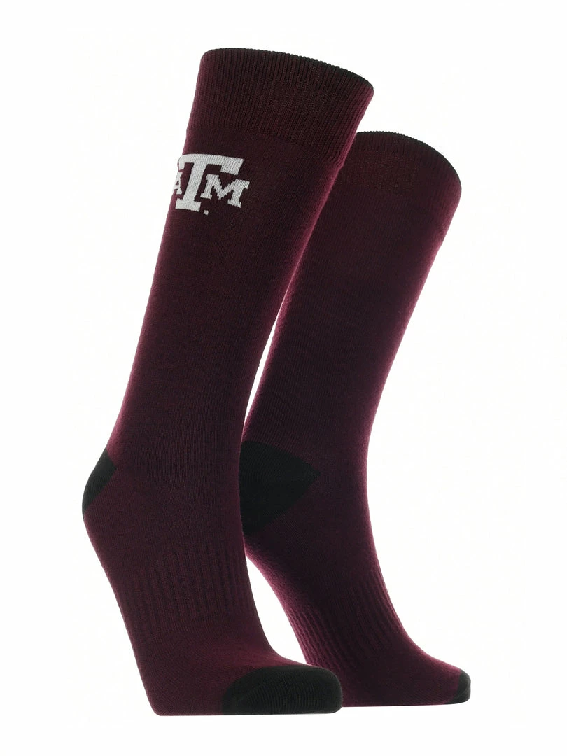 Discount ๐ TCK All Schools Texas A&M Aggies ๐ Dress ๐งฆ Socks Dean's List Crew Length ๐งฆ Socks ๐ฅ 1 TCK All Schools Texas A&M Aggies Dress Socks Dean's List Crew Length Socks