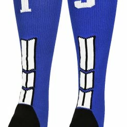 Brand new ๐ฅฐ MadSportsStuff Royal Player ID Custom Number Over The Calf ๐งฆ Socks For ๐ฅ Softball โพ Baseball Football Boys And ๐ง Girls ๐ 165 MadSportsStuff Royal Player ID Custom Number Over The Calf Socks For Softball Baseball Football Boys And Girls
