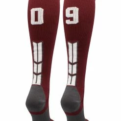 Best Sale ๐ MadSportsStuff Maroon Player ID Custom Number Over The Calf ๐งฆ Socks For ๐ฅ Softball โพ Baseball Football Boys And ๐ง Girls ๐ฅ Softball ๐งฆ Socks ๐ 173 MadSportsStuff Maroon Player ID Custom Number Over The Calf Socks For Softball Baseball Football Boys And Girls Softball Socks