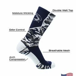 Best deal ๐ TCK Sports Penn State Nittany Lions ๐งฆ Socks Woodland Camo Crew ๐ฅฐ 8 TCK Sports Penn State Nittany Lions Socks Woodland Camo Crew