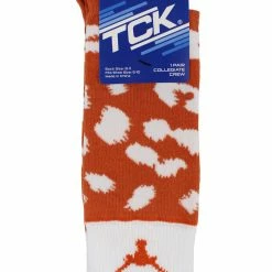 TCK Texas Longhorns Socks Womens Savage Crew Socks All Schools