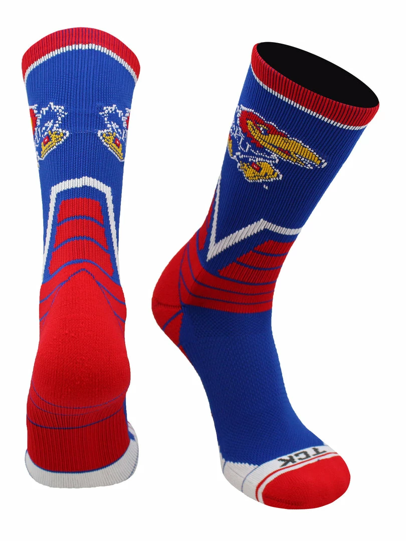 Outlet ๐ TCK Kansas Jayhawks ๐งฆ Socks Victory Crew All Schools ๐ฏ 1 TCK Kansas Jayhawks Socks Victory Crew All Schools