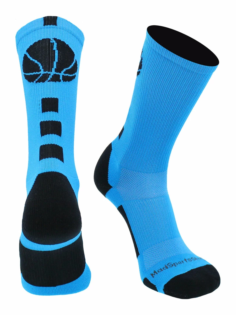 Best Sale โค๏ธ MadSportsStuff ๐ Basketball ๐งฆ Socks For Boys, ๐ง Girls, Men, ๐ฉ Women- Athletic Crew ๐งฆ Socks - Youth And Adult Sizes -Made In The USA ๐ 9 MadSportsStuff Basketball Socks For Boys, Girls, Men, Women- Athletic Crew Socks - Youth And Adult Sizes -Made In The USA