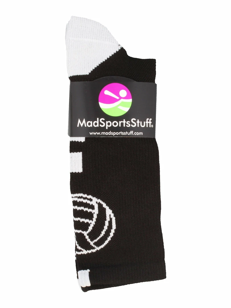 Coupon ๐ MadSportsStuff Volleyball ๐งฆ Socks For ๐ง Girls, ๐ฉ Women & Teens In Crew Length โจ 2 MadSportsStuff Volleyball Socks For Girls, Women & Teens In Crew Length