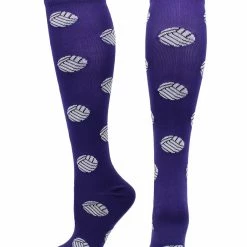 Outlet ๐งจ MadSportsStuff Volleyball ๐งฆ Socks With Volleyball Print Over The Calf ๐ 16 MadSportsStuff Volleyball Socks With Volleyball Print Over The Calf