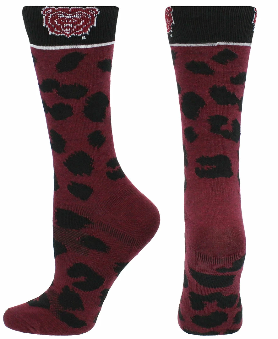 Buy ๐ฅ TCK All Schools Missouri State Bears ๐งฆ Socks ๐ฉ Womens Savage Crew ๐งฆ Socks ๐ 1 TCK All Schools Missouri State Bears Socks Womens Savage Crew Socks
