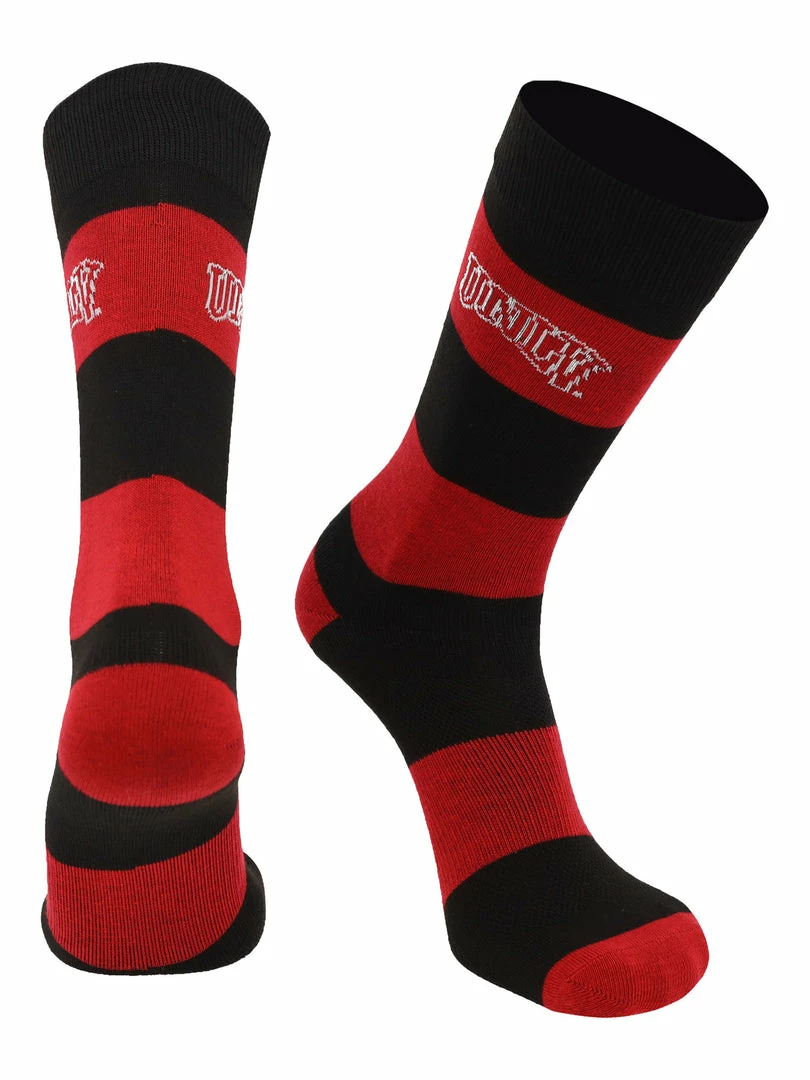 Promo ๐ TCK All Schools UNLV Rebels ๐งฆ Socks Game Day Striped Crew ๐งฆ Socks ๐ฅฐ 1 TCK All Schools UNLV Rebels Socks Game Day Striped Crew Socks