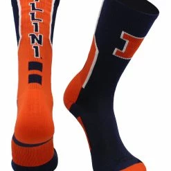 TCK Illinois Fighting Illini Socks Perimeter Crew