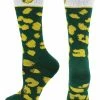 TCK North Dakota State Bison Socks Womens Savage Crew Socks
