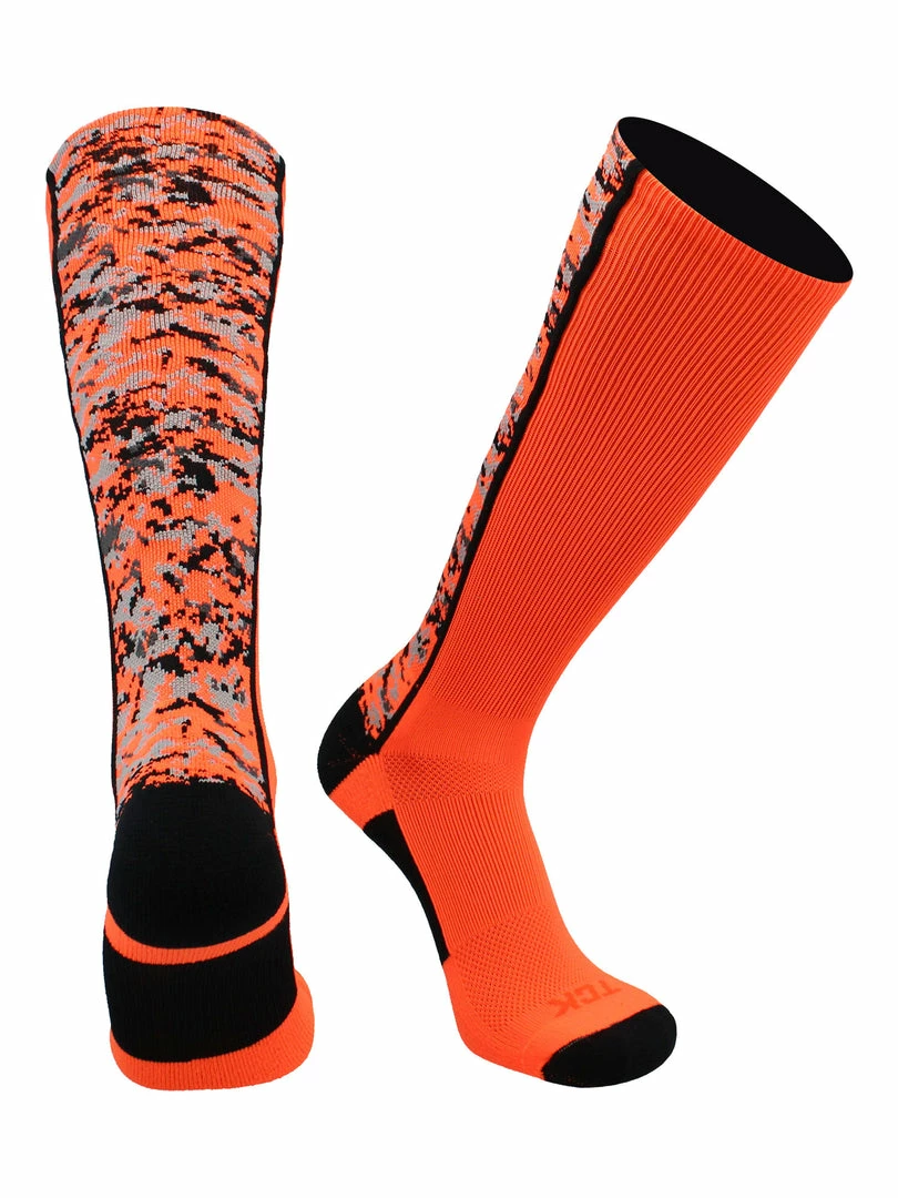 Best Pirce 😍 TCK Digital Camo 🧦 Socks Over The Calf ⚾ Baseball ⚾ Baseball 🧦 Socks 🥰 22 TCK Digital Camo Socks Over The Calf Baseball Baseball Socks