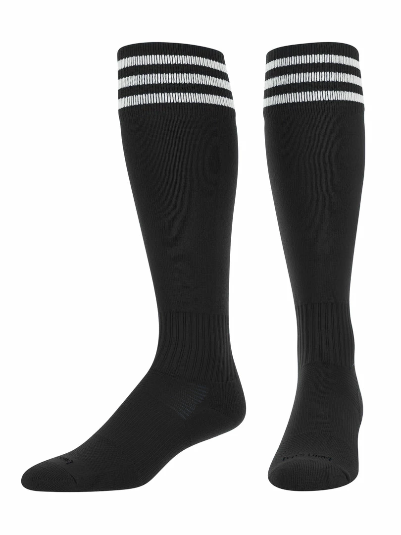 Top 10 ๐ TCK Soccer ๐งฆ Socks With Stripes- For Boys Or ๐ง Girls- Men Or ๐ฉ Women - Extra Cross-Stretch For Shin Guards ๐ 1 TCK Soccer Socks With Stripes- For Boys Or Girls- Men Or Women - Extra Cross-Stretch For Shin Guards