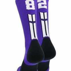 Brand new ๐ฅฐ MadSportsStuff Purple Player ID Custom Number Crew ๐งฆ Socks For ๐ Basketball Lacrosse Volleyball Boys And ๐ง Girls ๐ 151 MadSportsStuff Purple Player ID Custom Number Crew Socks For Basketball Lacrosse Volleyball Boys And Girls