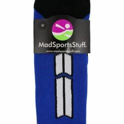 Brand new ๐ฅฐ MadSportsStuff Royal Player ID Custom Number Over The Calf ๐งฆ Socks For ๐ฅ Softball โพ Baseball Football Boys And ๐ง Girls ๐ 108 MadSportsStuff Royal Player ID Custom Number Over The Calf Socks For Softball Baseball Football Boys And Girls