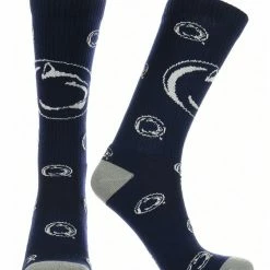 TCK All Schools Penn State Nittany Lions Socks Crew Length Sock Mayhem