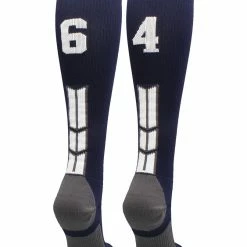 Best Sale ๐คฉ MadSportsStuff Navy Player ID Custom Number Over The Calf ๐งฆ Socks For ๐ฅ Softball โพ Baseball Football Boys And ๐ง Girls โจ 125 MadSportsStuff Navy Player ID Custom Number Over The Calf Socks For Softball Baseball Football Boys And Girls