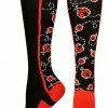 MadSportsStuff Softball Socks Crazy Socks With Ladybugs Over The Calf
