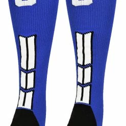 Brand new ๐ฅฐ MadSportsStuff Royal Player ID Custom Number Over The Calf ๐งฆ Socks For ๐ฅ Softball โพ Baseball Football Boys And ๐ง Girls ๐ 140 MadSportsStuff Royal Player ID Custom Number Over The Calf Socks For Softball Baseball Football Boys And Girls