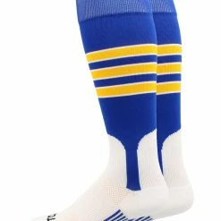 MadSportsStuff Baseball Stirrup Socks 3 Stripe With Featheredge