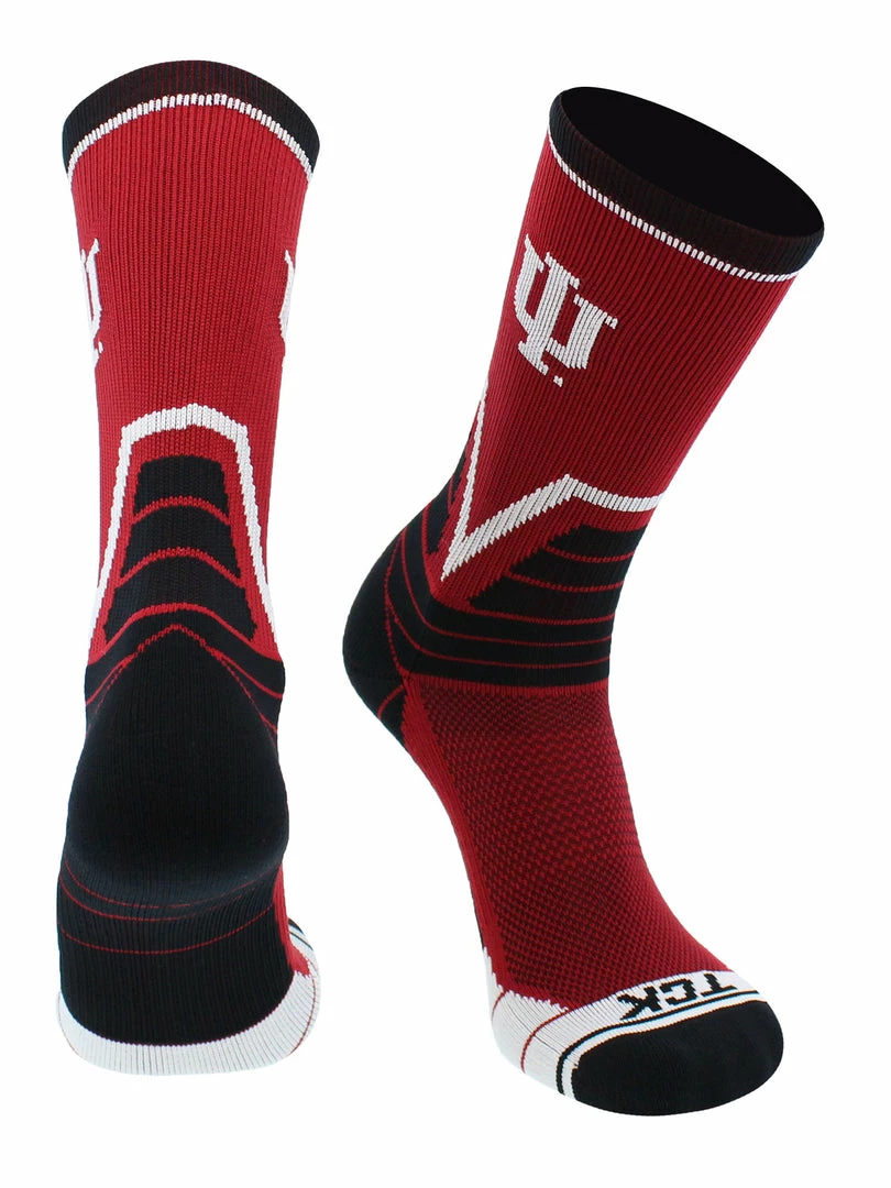 Flash Sale ๐ TCK Indiana Hoosiers ๐งฆ Socks Victory Crew โจ 6 TCK Indiana Hoosiers Socks Victory Crew