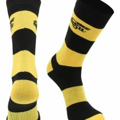 TCK Wichita State Shockers Socks Game Day Striped Crew Socks All Schools