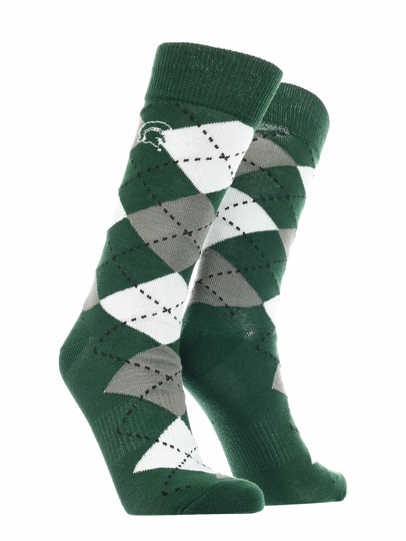 Cheap ๐ฅ TCK Michigan State Spartans Argyle ๐ Dress ๐งฆ Socks NCAA Fanwear Crew Length All Schools ๐ 1 TCK Michigan State Spartans Argyle Dress Socks NCAA Fanwear Crew Length All Schools