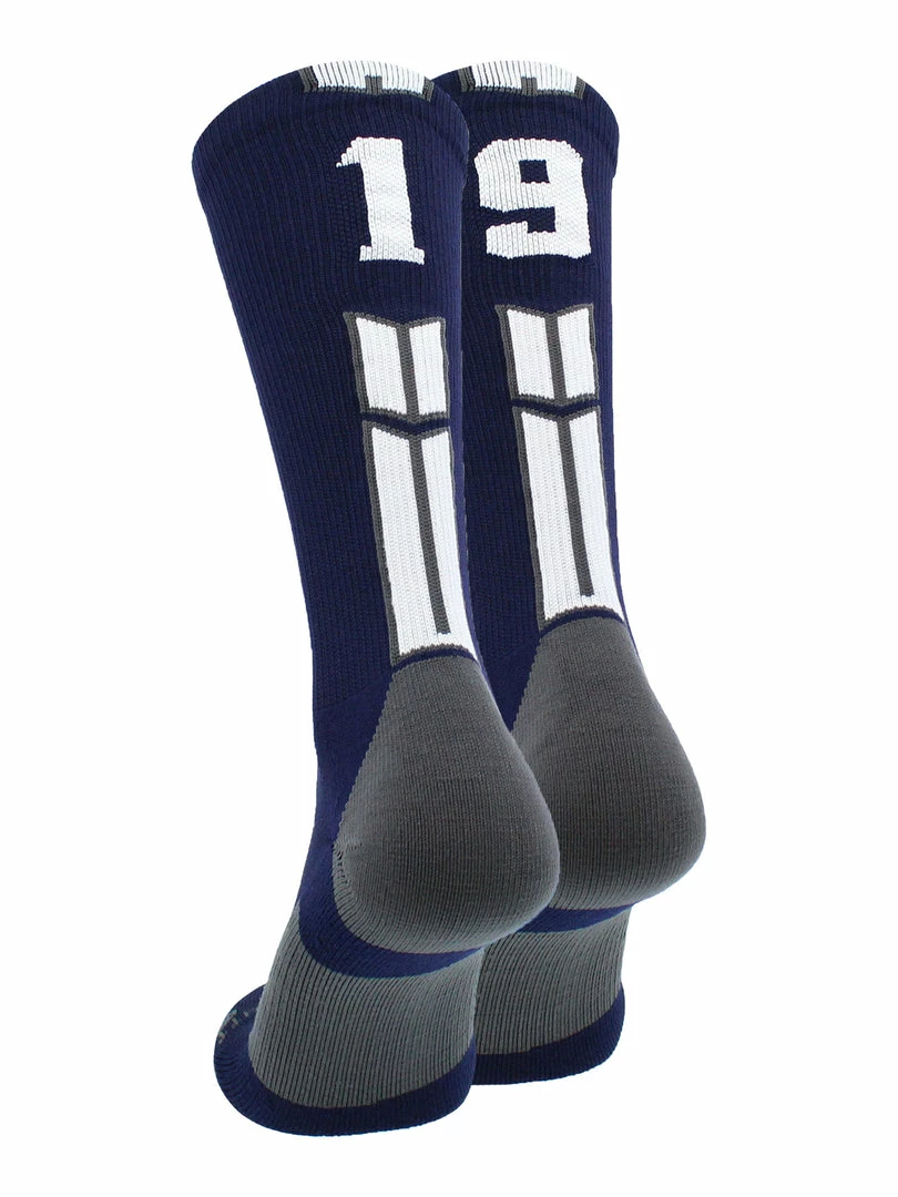 Deals ๐ MadSportsStuff Volleyball ๐งฆ Socks Navy Player ID Custom Number Crew ๐งฆ Socks For ๐ Basketball Lacrosse Volleyball Boys And ๐ง Girls ๐ 59 MadSportsStuff Volleyball Socks Navy Player ID Custom Number Crew Socks For Basketball Lacrosse Volleyball Boys And Girls