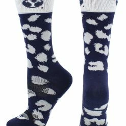 TCK BYU Cougars Socks Womens Savage Crew Socks