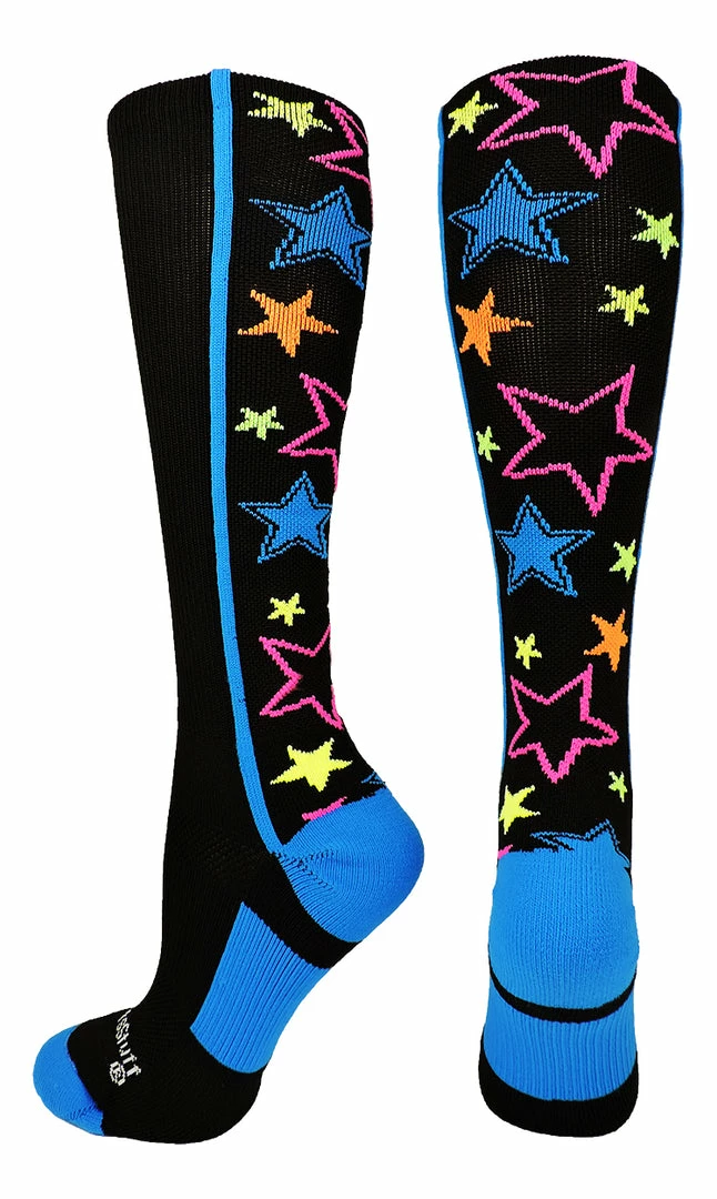 Promo π MadSportsStuff Crazy 𧦠Socks With Stars Over The Calf 𧦠Socks (multiple Colors) β¨ 1 MadSportsStuff Crazy Socks With Stars Over The Calf Socks (multiple Colors)