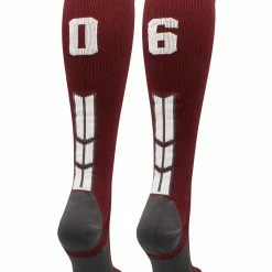 Best Sale ๐ MadSportsStuff Maroon Player ID Custom Number Over The Calf ๐งฆ Socks For ๐ฅ Softball โพ Baseball Football Boys And ๐ง Girls ๐ฅ Softball ๐งฆ Socks ๐ 176 MadSportsStuff Maroon Player ID Custom Number Over The Calf Socks For Softball Baseball Football Boys And Girls Softball Socks