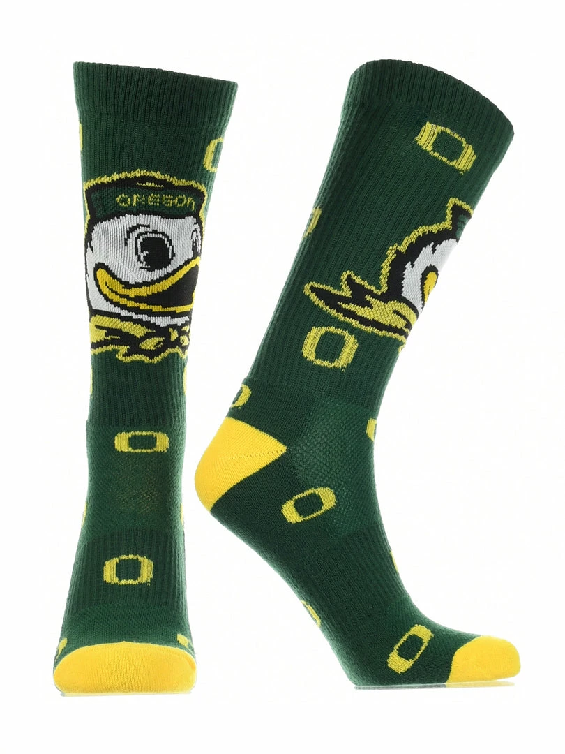 Flash Sale ๐ TCK Oregon Ducks ๐งฆ Socks Crew Length Sock Mayhem ๐ฅ 2 TCK Oregon Ducks Socks Crew Length Sock Mayhem