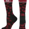 TCK All Schools South Carolina Gamecocks Socks Womens Savage Crew Socks