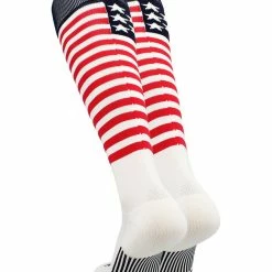 TCK Stars And Stripes USA Flag Baseball Socks