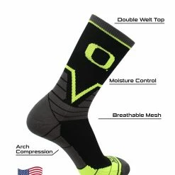 TCK Oregon Ducks Socks Victory Crew
