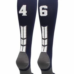 Best Sale ๐คฉ MadSportsStuff Navy Player ID Custom Number Over The Calf ๐งฆ Socks For ๐ฅ Softball โพ Baseball Football Boys And ๐ง Girls โจ 193 MadSportsStuff Navy Player ID Custom Number Over The Calf Socks For Softball Baseball Football Boys And Girls