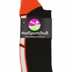 MadSportsStuff Tigers Logo Over The Calf Socks