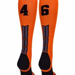 Deals โญ MadSportsStuff ๐ฅ Softball ๐งฆ Socks Orange And Black Player ID Custom Number Over The Calf ๐งฆ Socks For ๐ฅ Softball โพ Baseball Football Boys And ๐ง Girls ๐ 189 MadSportsStuff Softball Socks Orange And Black Player ID Custom Number Over The Calf Socks For Softball Baseball Football Boys And Girls