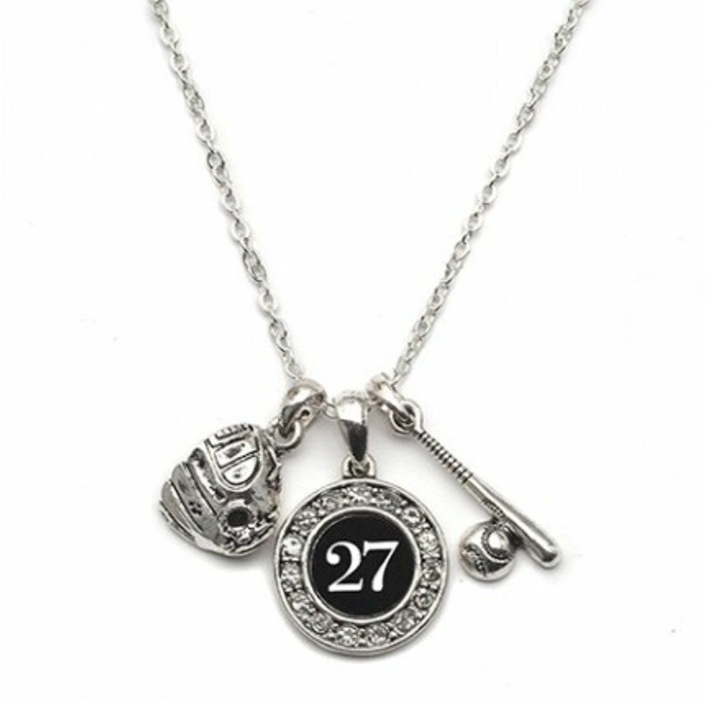 Budget ๐ MadSportsStuff Jewelry ๐ง Girls ๐ฅ Softball Necklace With Jersey Number (Available In 39 Numbers) โ๏ธ 13 MadSportsStuff Jewelry Girls Softball Necklace With Jersey Number (Available In 39 Numbers)