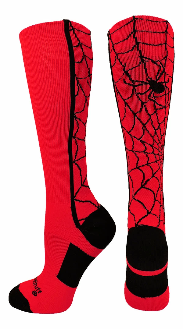 Discount ๐งจ MadSportsStuff Crazy Spider Web Over The Calf Athletic ๐งฆ Socks โพ Baseball ๐งฆ Socks ๐ 1 MadSportsStuff Crazy Spider Web Over The Calf Athletic Socks Baseball Socks